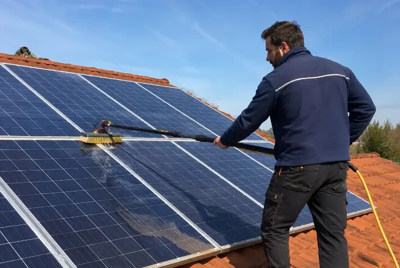 Nettoyage et entretien de panneaux solaires à Attiches